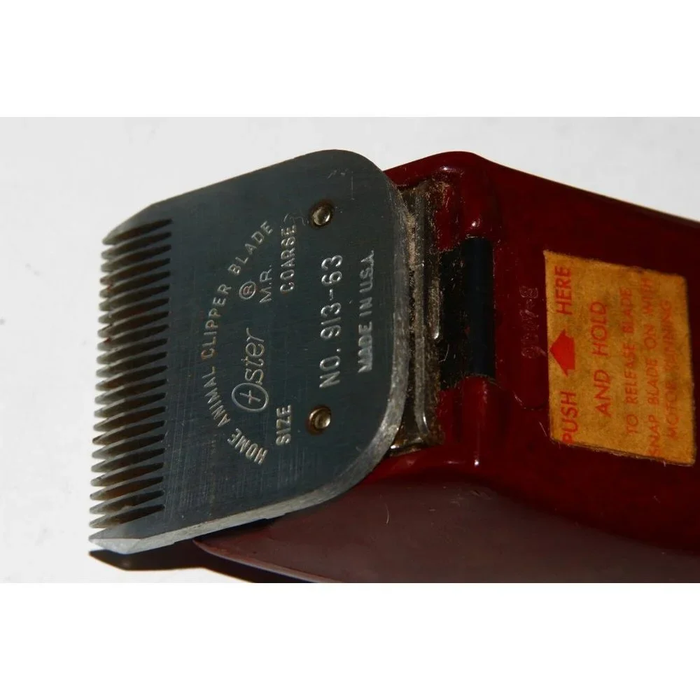 Oster Lucky Dog 113 Series B Clipper Trimmer Dog Grooming Vintage Working XTRAS